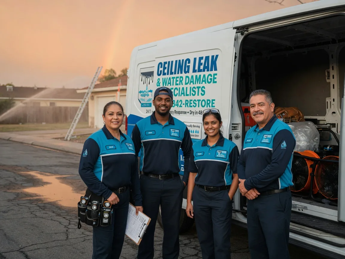 Ceiling Leak Cleanup company in Roopville, GA