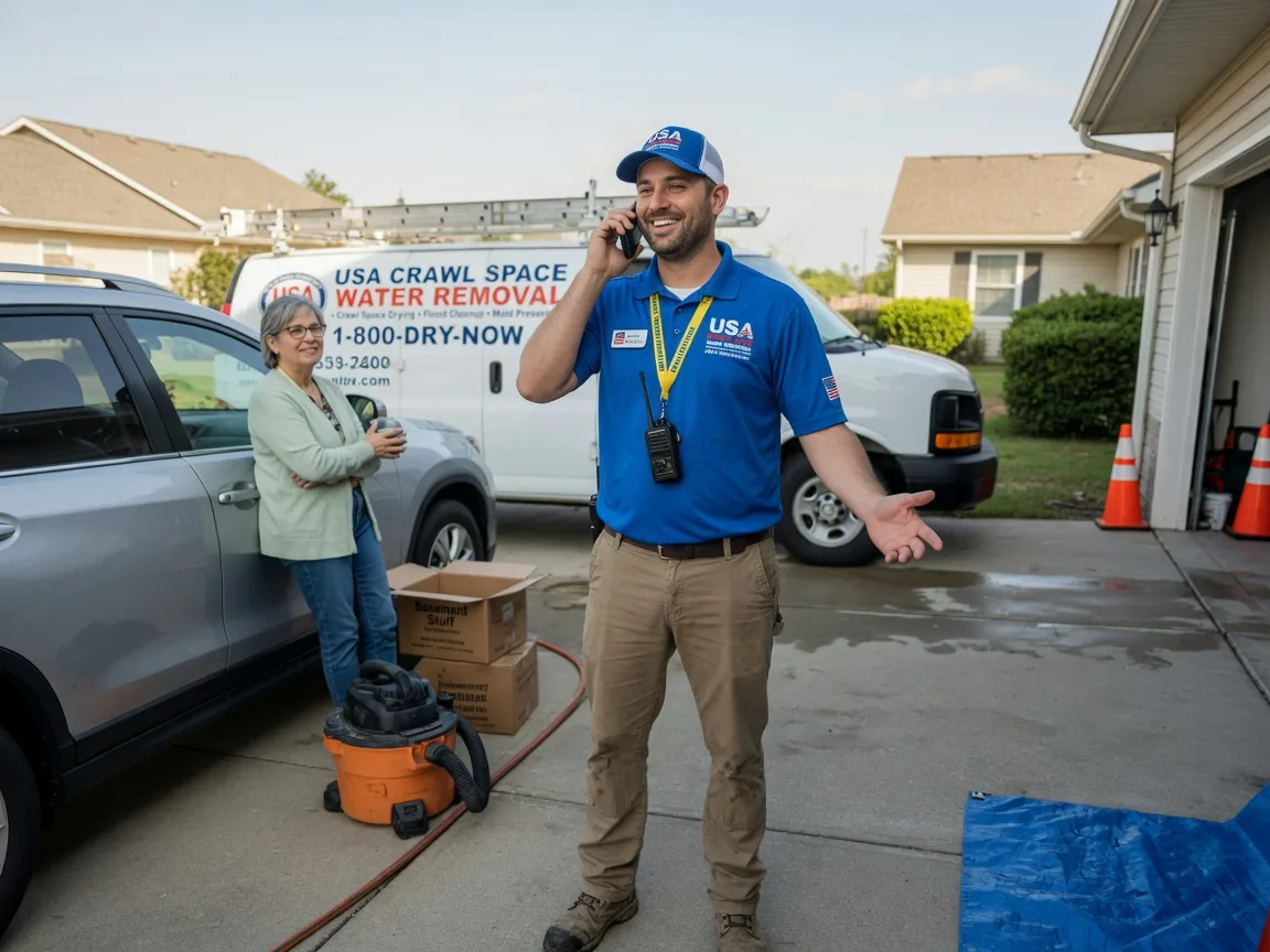 Crawl Space Water Removal Roopville, GA FAQs